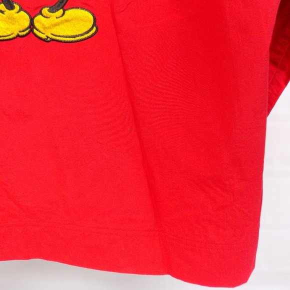Walt Disney World Mickey Mouse Embroidered Hooded Windbreaker Size XL - Picture 7 of 12